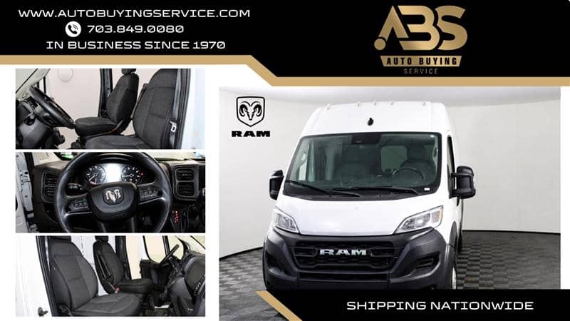 2023 RAM ProMaster 2500 High Roof 159 WB, photo 1 of 11