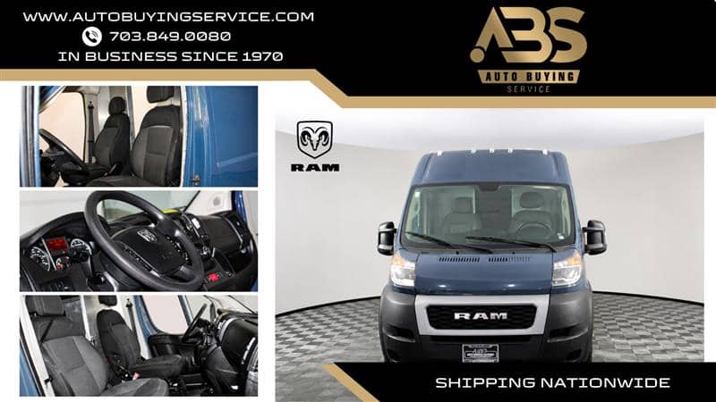 2019 RAM ProMaster 2500 High Roof 159WB, photo 1 of 11