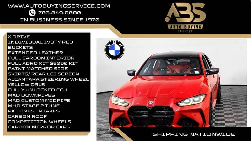 2023 BMW M3 Competition xDrive, photo 1 of 11