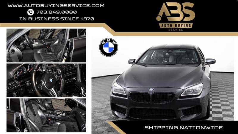 2017 BMW M6 Grand Coupe, photo 1 of 11