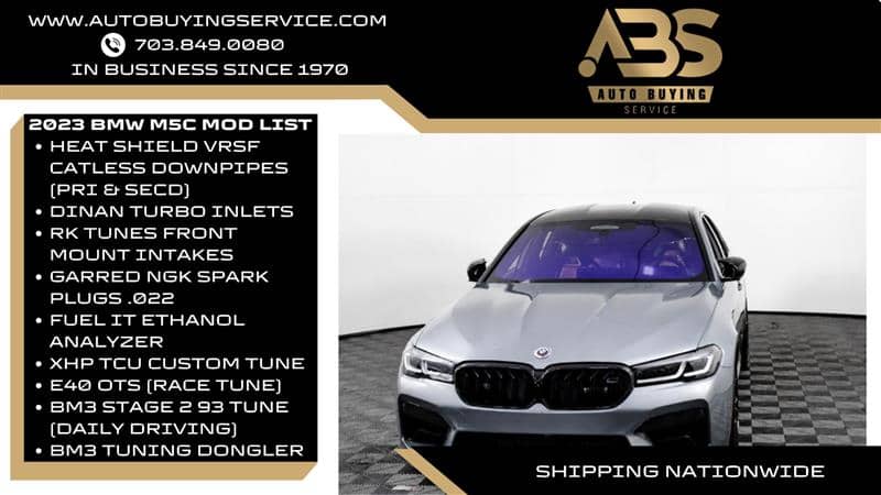 2023 BMW M5 Competition, photo 1 of 11