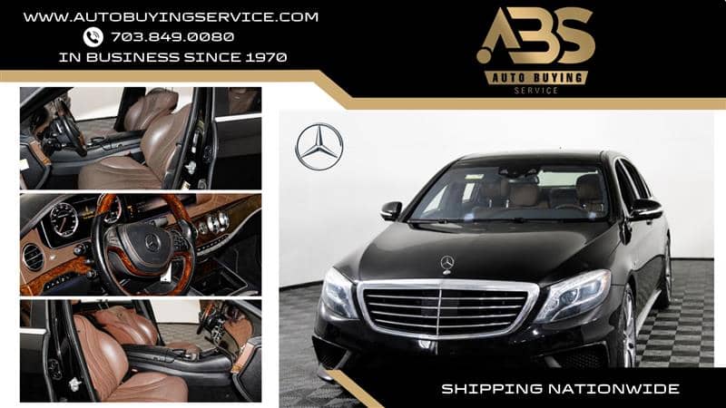 2014 Mercedes-Benz S-Class S 63 AMG, photo 1 of 11