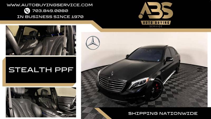 2015 Mercedes-Benz S-Class S 63 AMG, photo 1 of 11
