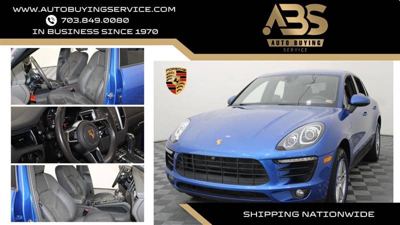 2017 Porsche Macan AWD