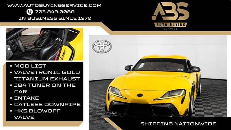 2021 Toyota GR Supra 3.0, photo 1 of 11