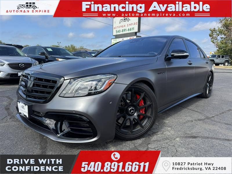 2018 Mercedes-Benz S-Class AMG S 63, photo 1 of 11