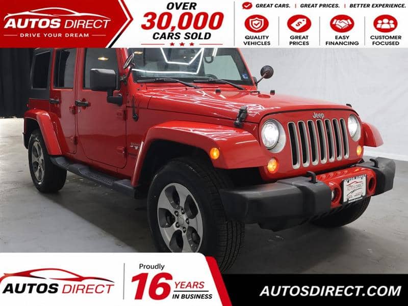 2018 Jeep Wrangler Unlimited Sahara