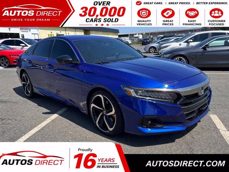 2021 Honda Accord Sport, photo 1 of 11