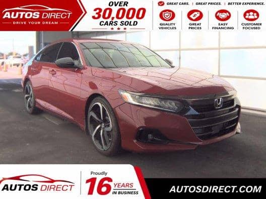 2021 Honda Accord Sport SE, photo 1 of 7