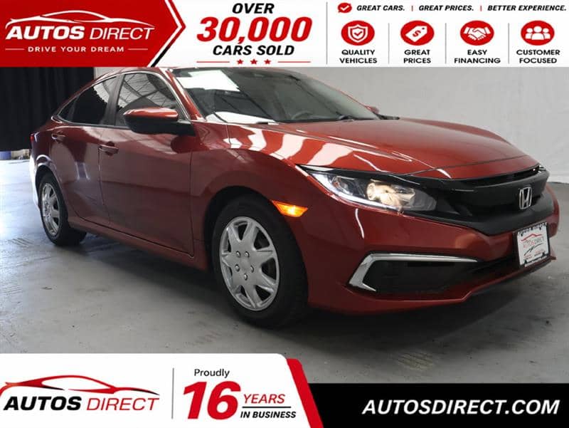 2021 Honda Civic LX, photo 1 of 11