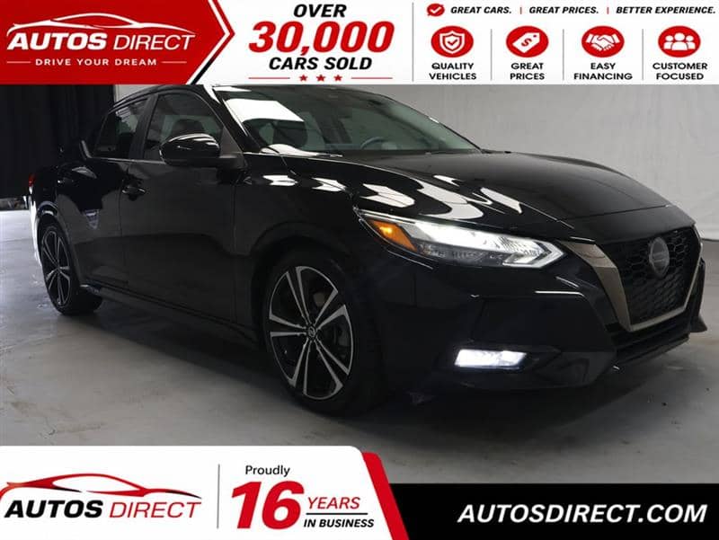 2021 Nissan Sentra SR, photo 1 of 11