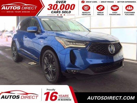 2024 Acura RDX w/A-Spec Package, photo 1 of 8