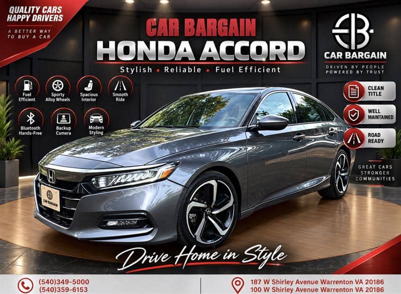 2019 Honda Accord Sport 1.5T, photo 1 of 11