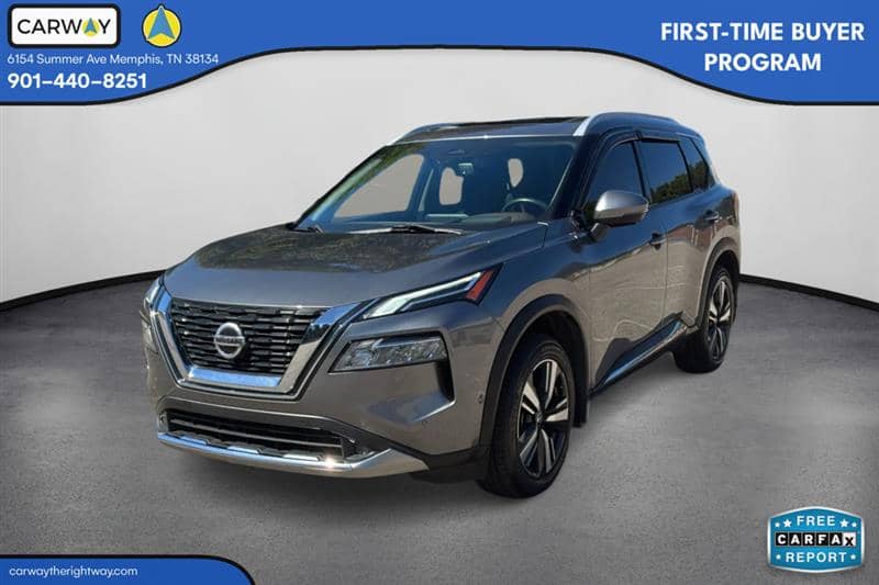2021 Nissan Rogue Platinum, photo 1 of 11