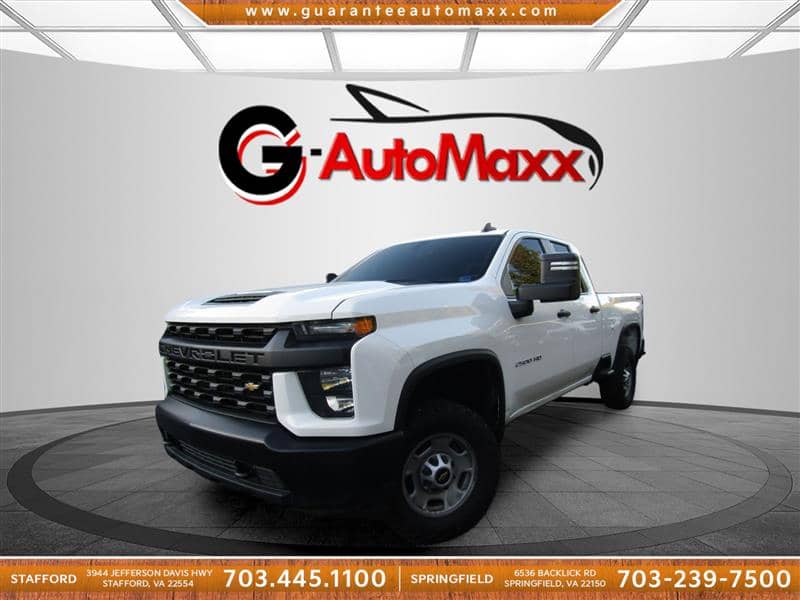 2021 Chevrolet Silverado 2500HD Work Truck Double Cab 4WD, photo 1 of 11