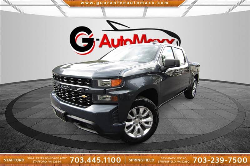 2022 Chevrolet Silverado 1500 Limited Custom Crew 4WD, photo 1 of 11