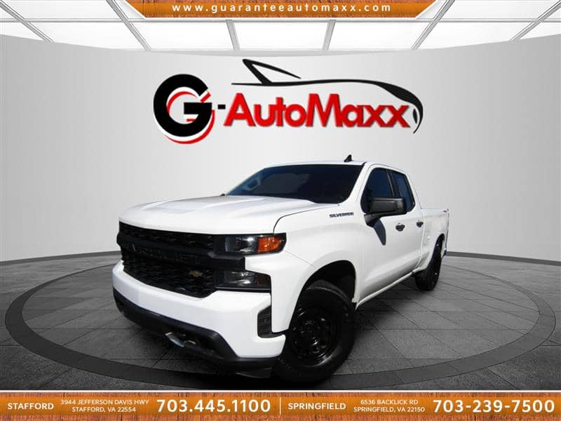 2019 Chevrolet Silverado 1500 Work Truck Double Cab 4WD, photo 1 of 11