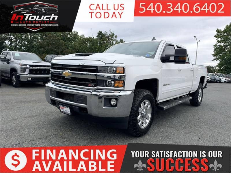 2018 Chevrolet Silverado 2500HD LT Crew Cab 4WD w/ Diesel Engine, photo 1 of 11