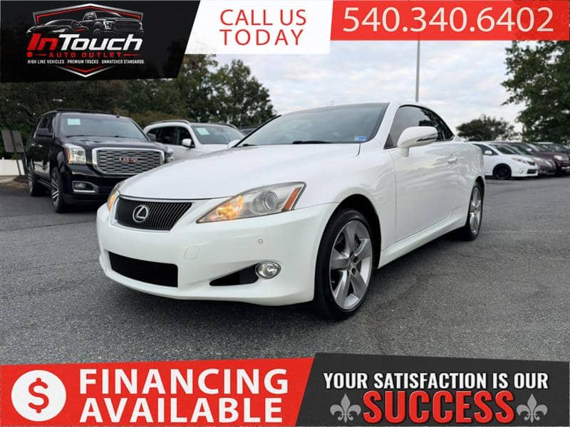 2010 Lexus IS 350C 2 Door Hardtop Convertible w/ Luxury Package, photo 1 of 11