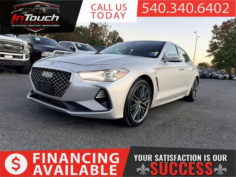 2019 Genesis G70 Ellite AWD w/ Navigation System & Sunroof, photo 1 of 11