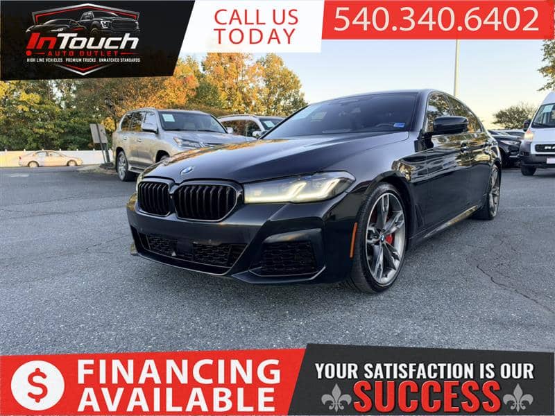 2021 BMW 5 Series M550 xDrive AWD w/ Premium & Drive Assist Plus Package, photo 1 of 11