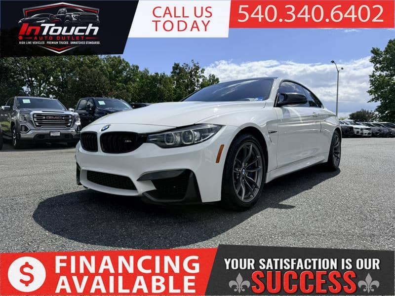 2018 BMW M4 Coupe w/ Manual Transmission, photo 1 of 11