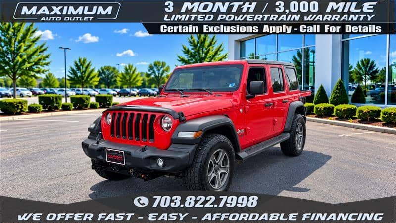 2021 Jeep Wrangler 4WD 4dr Sport, photo 1 of 11