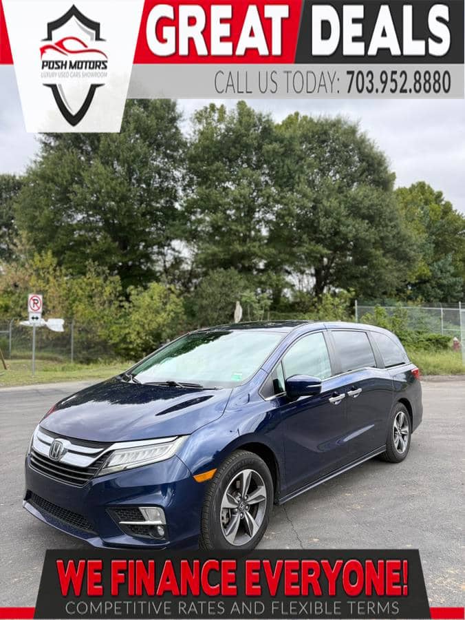2018 Honda Odyssey Touring, photo 1 of 11