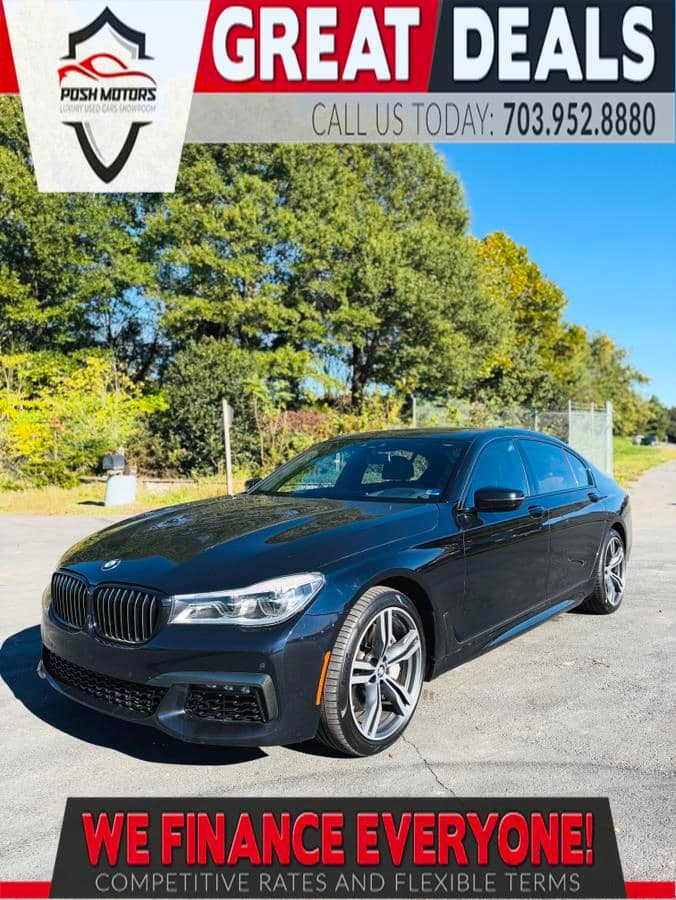2019 BMW 7 Series 750i xDrive AWD W/Executive & M Sport Package, photo 1 of 11