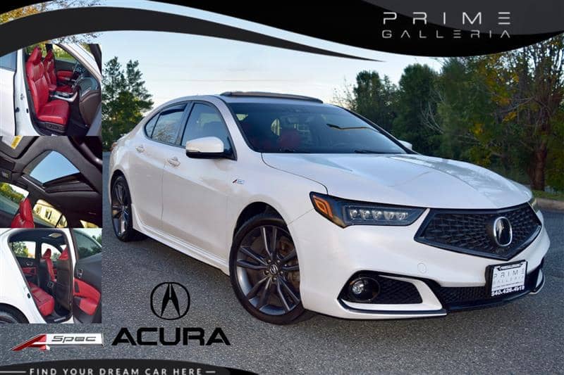 2018 Acura TLX w/A-Spec Pkg, photo 1 of 11