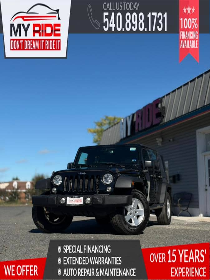 2017 Jeep Wrangler Unlimited Sport, photo 1 of 11