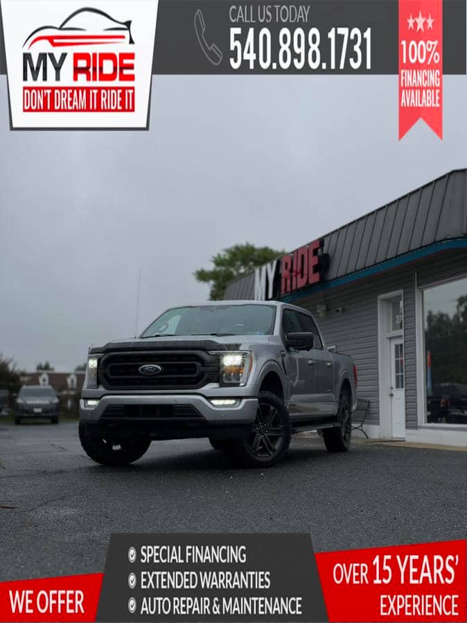 2021 Ford F-150 Crew Cab XLT 4WD 3.5L V6 Turbo Hybrid, photo 1 of 11
