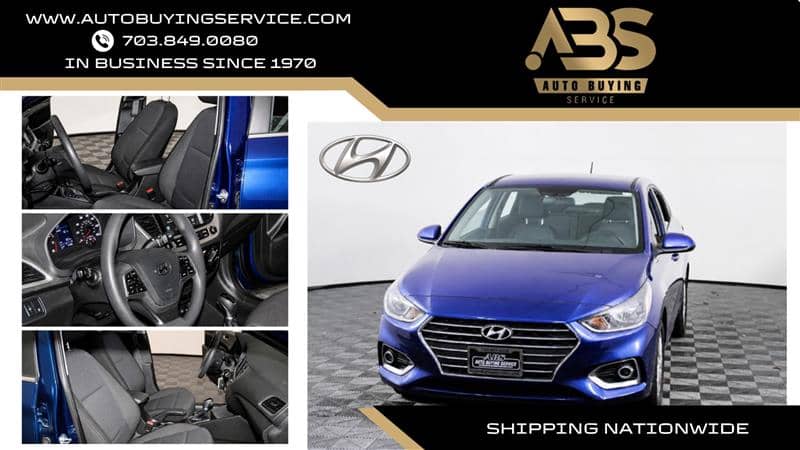 2022 Hyundai Accent SEL, photo 1 of 11
