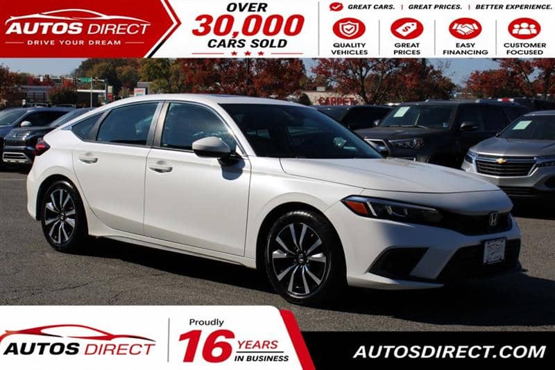 2022 Honda Civic EX-L, photo 1 of 11