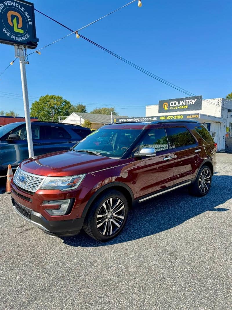 2016 Ford Explorer Platinum AWD, photo 1 of 11