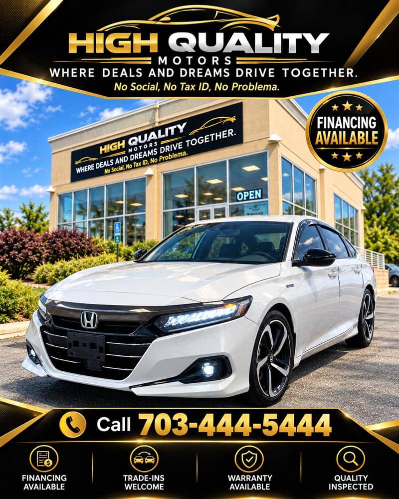 2022 Honda Accord Hybrid Sport-L, photo 1 of 11