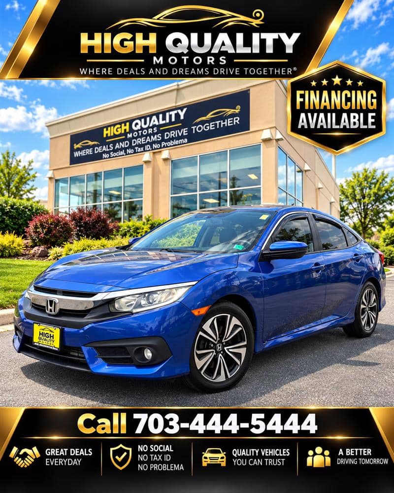2017 Honda Civic EX-L, photo 1 of 11