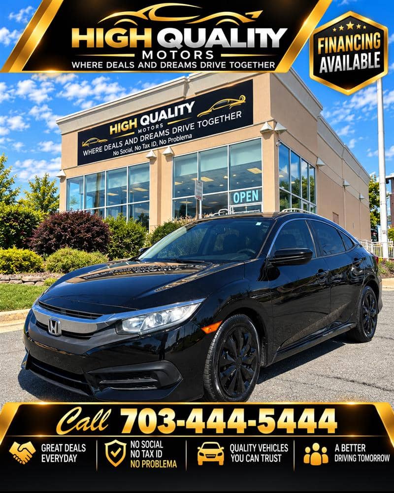 2016 Honda Civic LX, photo 1 of 11
