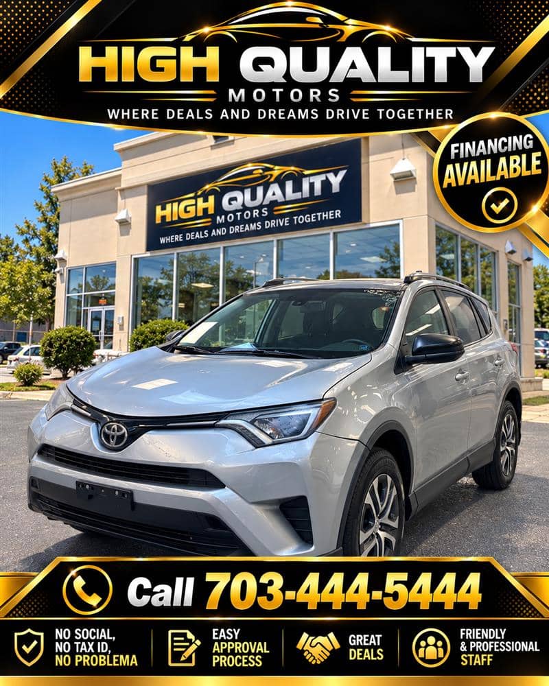 2017 Toyota RAV4 LE AWD, photo 1 of 9