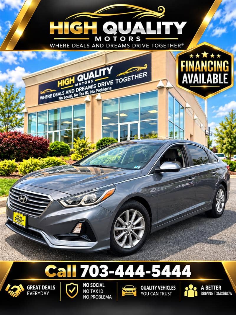 2018 Hyundai Sonata SE, photo 1 of 9