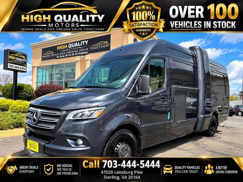 2020 Mercedes-Benz Sprinter High Roof w/170 WB Van 3D, photo 1 of 11