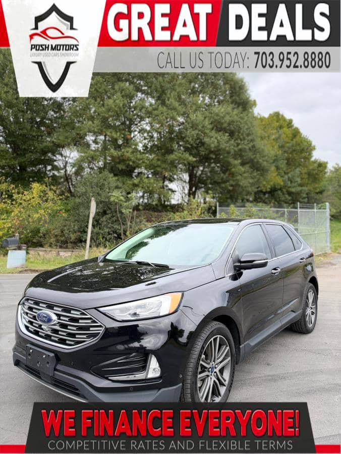2021 Ford Edge Titanium AWD, photo 1 of 11